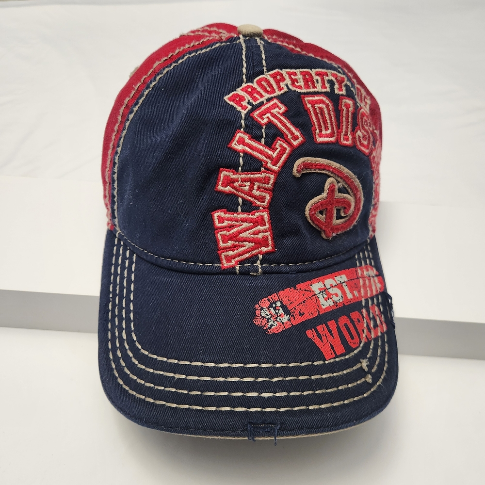 Disney Parks Property Of Walt Disney World Distressed Baseball Cap Adult OSFM‎